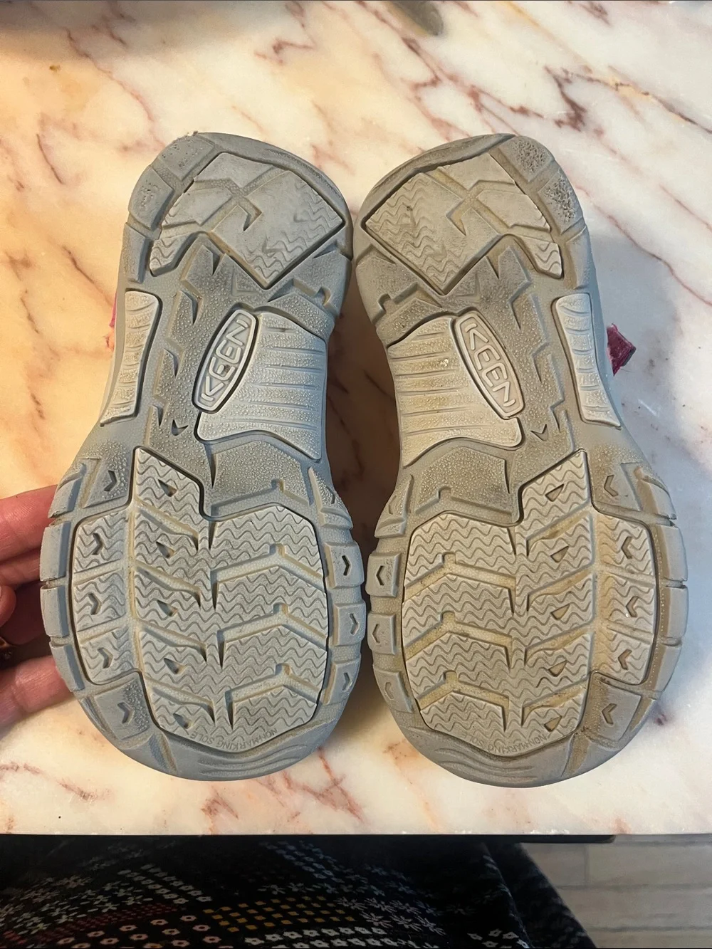 Keen Kids Pink Outdoor Sandal pink with Gray Toe - KEEN